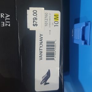 Naturalizer Women’s Vanity Blue Fabric Heels